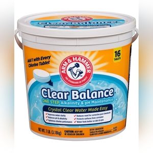 NEW Clear Balance Aklanity and pH Maintenance (16 Tablets)
